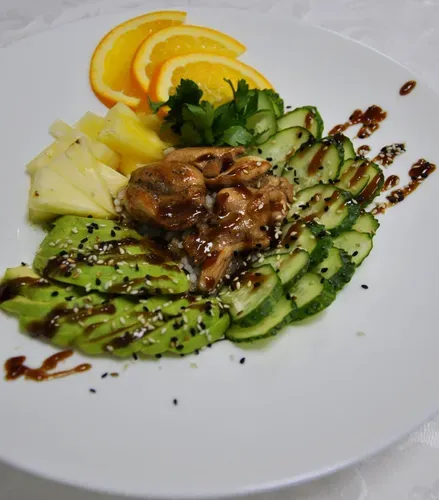 Poke cu Pui Teriyaki